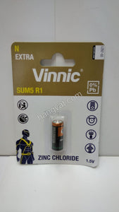 "Vinnic" 銀戰士 SUM5 R1 1.5V N 碳性電池 - 1粒_1