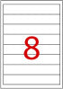 Smart Label 多用途電腦標籤 #2586 - A4 白色, 100張_20