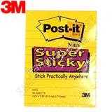 3M Post-It Super Sticky Notes 643S 特粘橫條紋告示貼  4"X3" (90'頁/包)_1