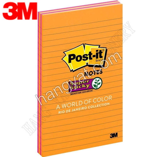 3M Post-It Super Sticky Notes 5845-SSUC 特粘橫條紋告示貼 5
