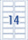 Avery Zweckform  959767 光面相紙多用途標籤 -  A4 25張裝_32