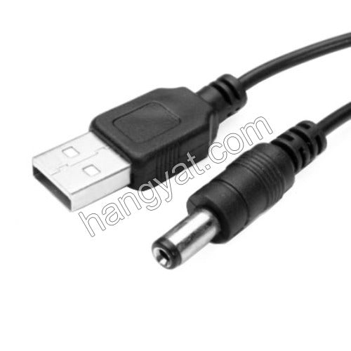 USB 2.0公頭至DC 5.5 * 2.1mm插頭電源線_1