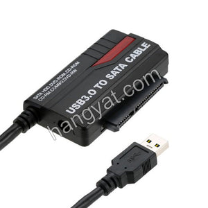 USB 3.0 to SATA Adapter Hard Drive Converter Cable for All 2.5" 3.5" SATA HDD_1