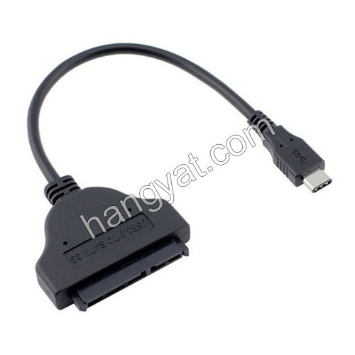 USB 3.1 Type-C USB-C to SATA Cable Adapter for 2.5 Inch HHD SSD_1
