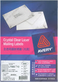 Avery 透明鐳射打印標籤 L7560-10 10張裝, 21格/頁_4