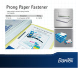 "Bantex"  快勞鐵 / Prong Paper Fastener (50套) #11792_2