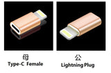 USB 3.1 Type-C (母) 轉 Lightning (公) 金屬轉接頭_2