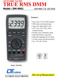 Lutron DM-9961 多功能自動換檔電錶_3