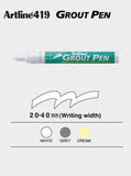 Artline EK-419 Grout Pen 瓷磚接縫專用修補筆_3