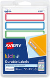Avery 艾利 耐用防水膠質標籤(手寫) 41440 -  35 張標籤 5/8" x 3-1/2"_2
