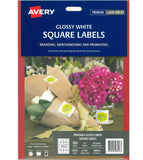 Avery Zweckform 德國詩藝寶 980016 光面方形標籤 - 45 x 45mm, A4 10張裝_2