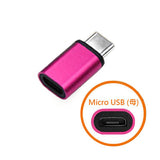 USB 3.1 Type-C(公) 轉 Micro USB(母) 鋁合金轉接頭_2