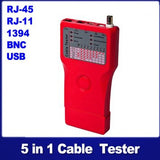 RJ45 RJ11 BNC 1394 USB LAN線 網絡線 電話線 測試儀_2