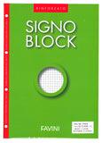 Favini Signo Block 5mm 格仔簿, A4 80g 40's(適用2/4孔快勞)_2